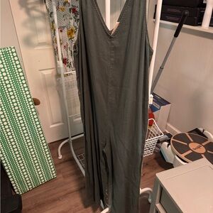 Universal Thread Dark Green Jumpsuit